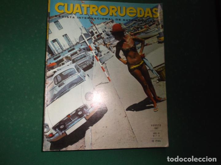 Voitures: cuatroruedas n&ordm; 8, 1967, ford cortina, nuevo motor gordini 3000 8v, coches americanos 1968