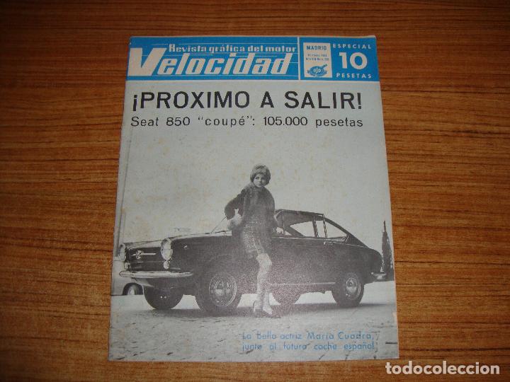 Coches: REVISTA GRAFIACA DEL MOTOR VELOCIDAD 18 MARZO 1967 N&ordm; 288
