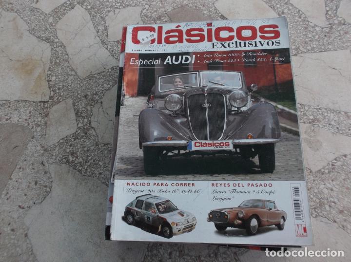 Coches: clasicos exclusivos n&ordm; 5, especial audi,lancia flaminia 2.5 coupe loraymo, fiat 600d,alfa romeo75