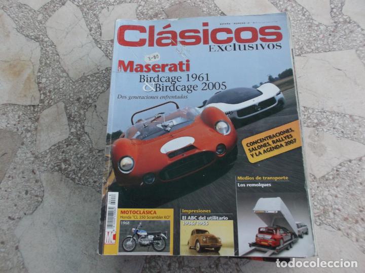 Coches: clasicos exclusivos n&ordm; 18, maserati, fiat torpedo, oldsmobile, ford tt,honda cl 350 scrambler,
