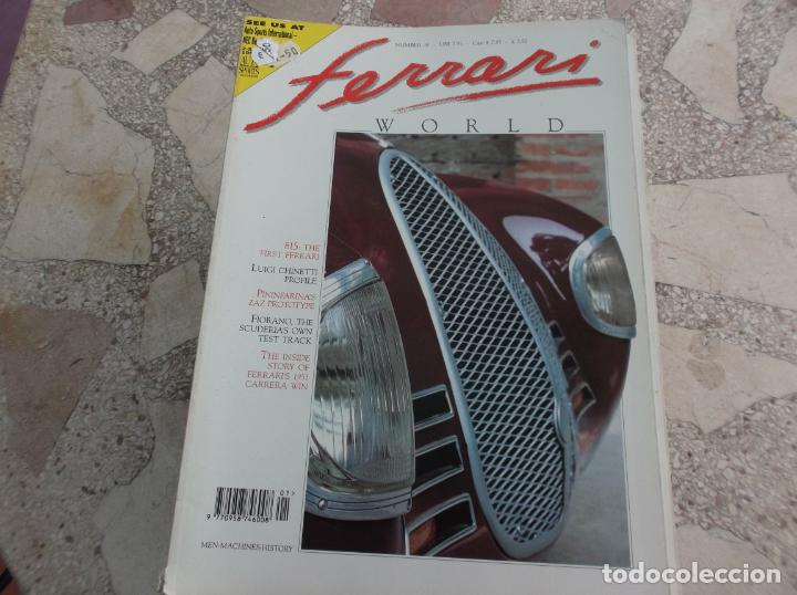 Autos: revista ferrari world n&ordm; 16, 815 the first ferrari,luigi chinetti, pininfarinas,