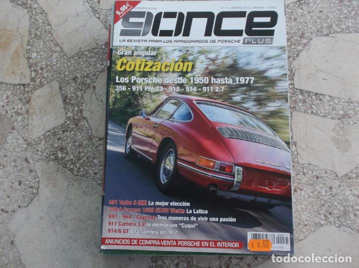 Voitures: revista de cohe 9 once plus n&ordm; 71, la revista para los apasionados de porsche,porsche desde1950-1977
