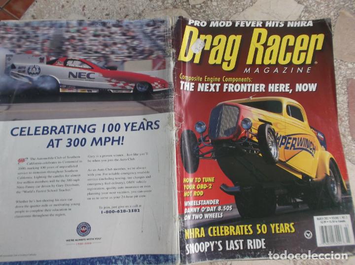 Autos: drag racer magazine vol-5 n&ordm; 3, 2001, en ingles, ver foto