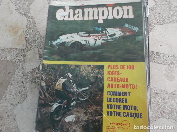 Autos: champion n&ordm; 84, a&ntilde;o 1973 en frances,con poster