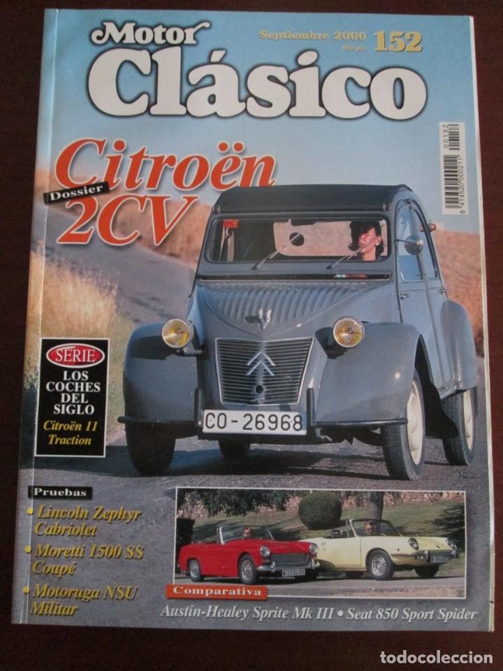 Coches: REVISTA MOTOR CLASICO N&ordm; 152 - Foto 1