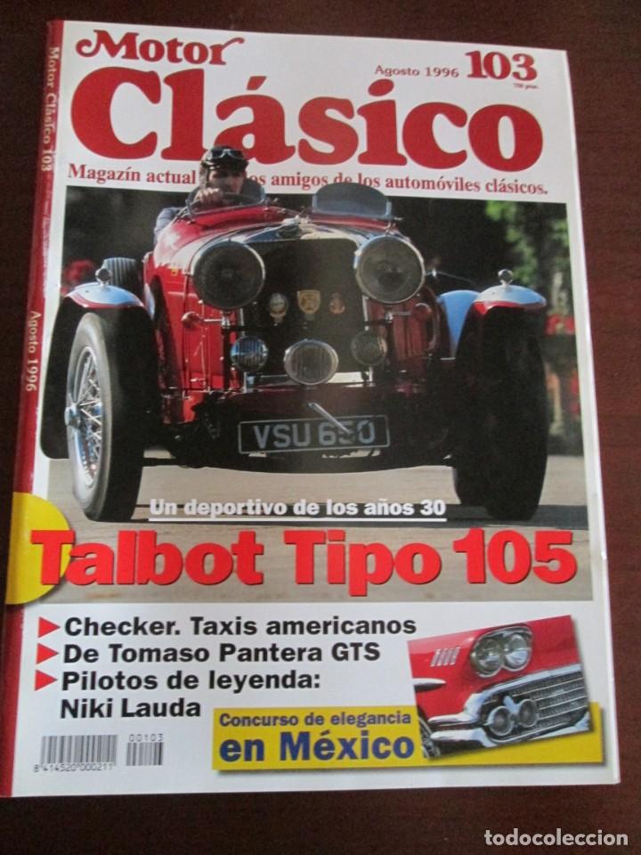 Coches: REVISTA MOTOR CLASICO N&ordm; 103 - Foto 1