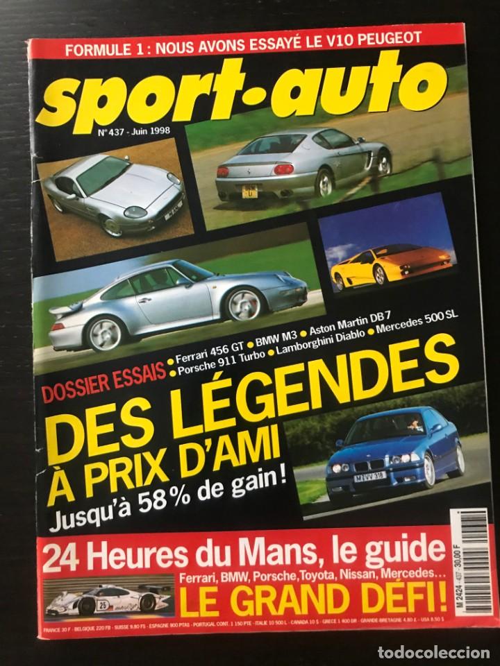 Coches: SPORT AUTO N&ordm; 437 - OJJEH - JAGUAR XKR - JAGUAR XK 120 - FORD COUGAR V6 - CHRYSLER 300M - EN FRANCES
