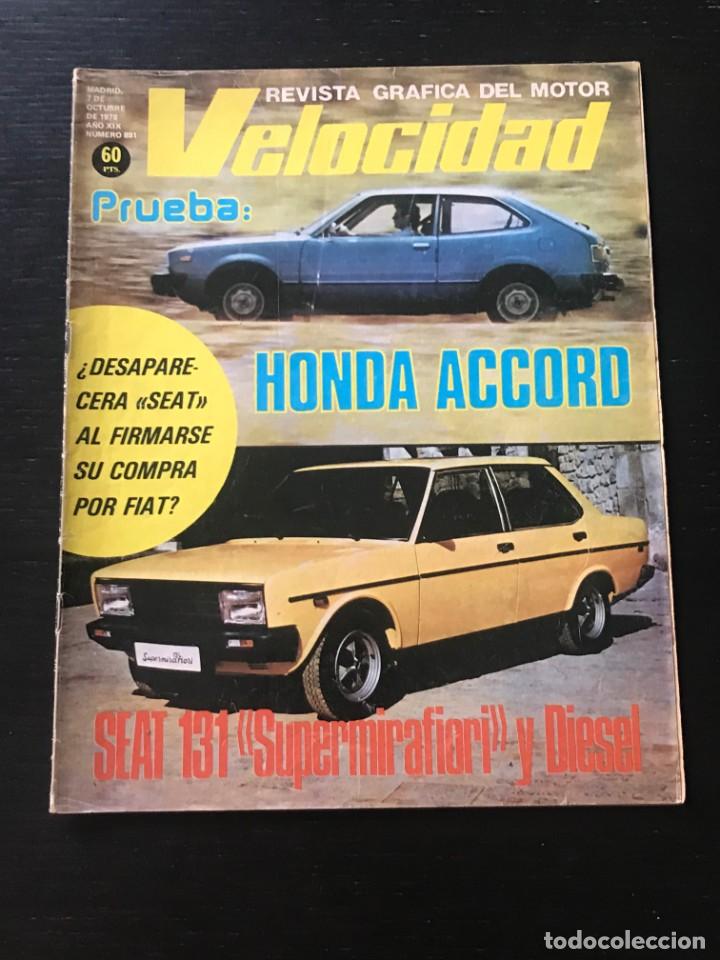 Coches: VELOCIDAD N&ordm; 891 - HONDA ACCORD SEAT 131 SUPERMIRAFIORI VILLOTA KARTING BADIELLA ARISCO