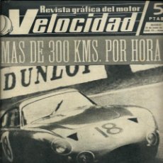 Coches: VELOCIDAD Nº 93 - 22 JUNIO 1963 - XXIV HORAS DE LEMANS, FERIA BARCELONA, PEGASO TODORRENO, JAGUAR. Lote 212306526