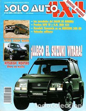 Coches: SOLO AUTO 4X4 N&ordm; 86 TOYOTA HJ-61 SAMURAI B&P JEEP M151 A2 IATO 2.0 TD MONTERO 90 GME MIDI 4X4