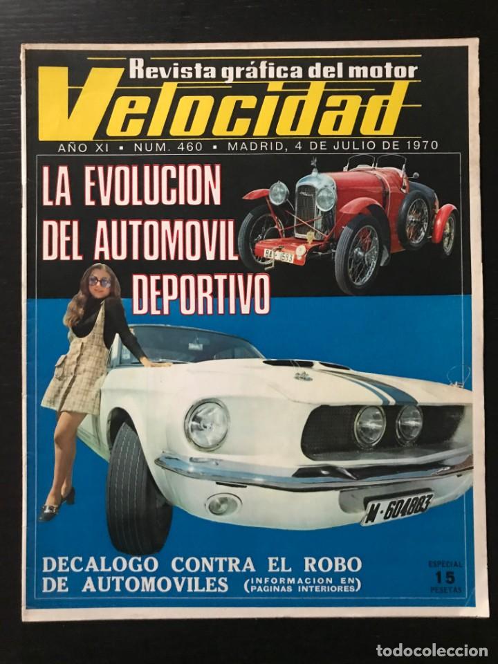 Coches: VELOCIDAD N&ordm; 460 - DUNE BUGGIE FORD CITROEN DS RALLYE POSTER ELECTRA GLIDE HARLEY 1200 CARMEN JARA