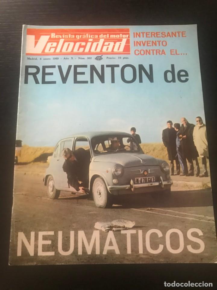Autos: VELOCIDAD N&ordm; 382 - CARLO ABARTH RALLYE REVENTON NEUMATICOS PHOMETRON FORMULA MOTOCROSS