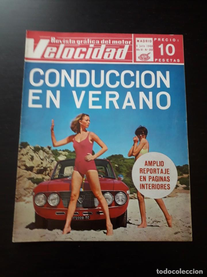 Autos: VELOCIDAD N&ordm; 356 - SEAT 850 NORMAL LE MANS JARAMA ASISTENCIA VACACIONES RENAULT 4 ITALJET MT RALLYE