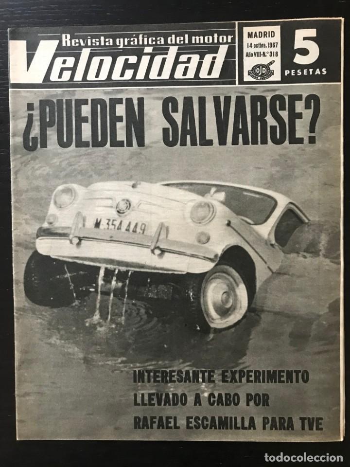 Autos: VELOCIDAD N&ordm; 318 - SALON AUTOMOVIL PARIS JAGUAR DAIMLER FORMULA F MOTO MADRID ZANE FERIA ZARAGOZA