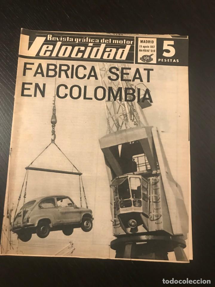 Autos: VELOCIDAD N&ordm; 310 - SEAT COLOMBIA UNIPOWER GT BULTCO MATADOR MK2 MOTOCROSS VINAROZ