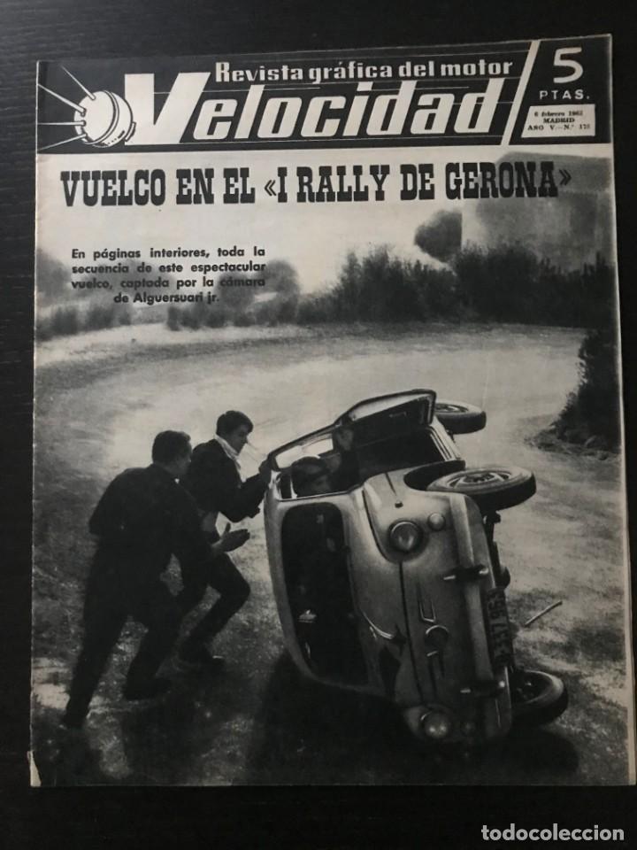 Coches: VELOCIDAD N&ordm; 178 - RALLYE GERONA RENAULT 8 GORDINI MERCEDES 600 SALON LONDRES FRENOS