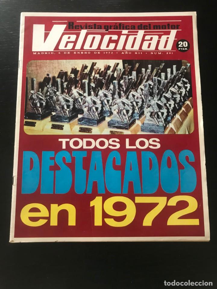 Coches: VELOCIDAD N&ordm; 591 - FIAT 1X/9 CHRYSLER 180 SUPLEMENTO JAGUAR MOTOCICLISMO PILOTOS FORD ESCORT RS