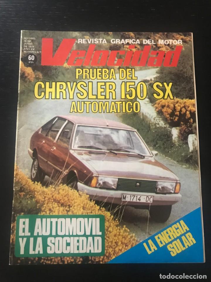 Coches: VELOCIDAD N&ordm; 927 - CHRYSLER 150 SX AUTOMATICO PUBLICIDAD DODGE 24 HORAS LE MANS CALAFAT FORMULA 1