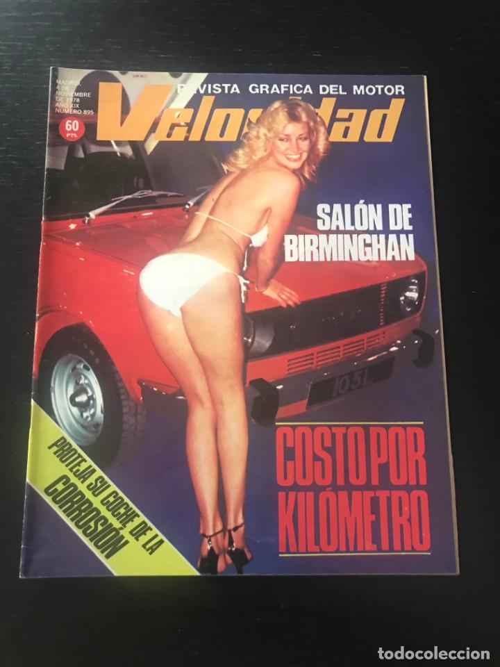 Coches: VELOCIDAD N&ordm; 895 - SALON BIRMINGHAN COSTO POR KM TROFEO VILLAAMIL JARAMA PUBLICIDAD PEGASO