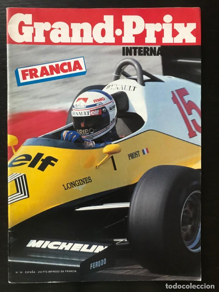 Coches: GRAND PRIX INTERNATIONAL N&ordm; 48 - GRAN PREMIO FORMULA 1 F1 GP 1983 FRANCIA PAUL RICARD PROST RENAULT