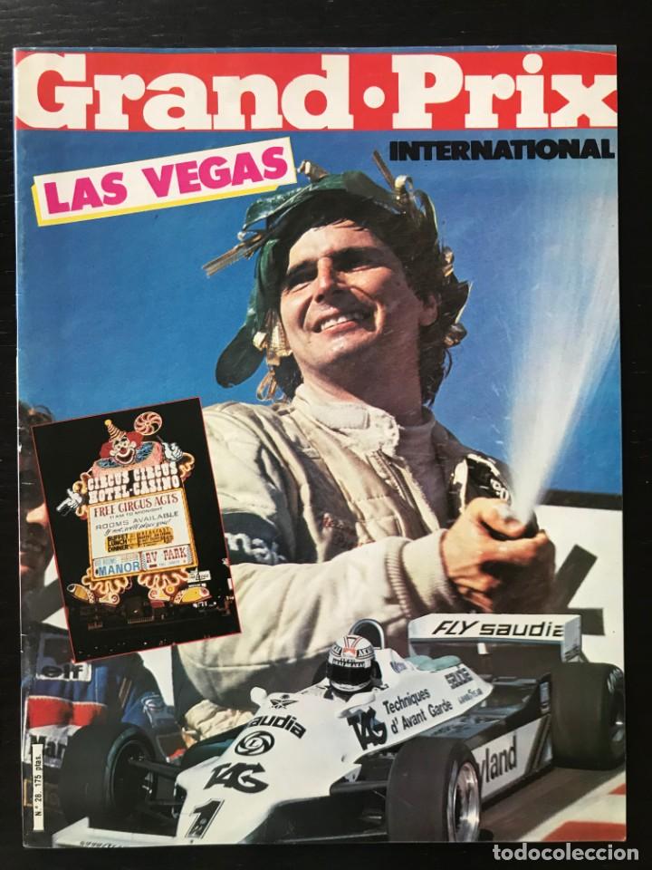 Coches: GRAND PRIX INTERNATIONAL N&ordm; 28 - GRAN PREMIO FORMULA 1 F1 GP 1981 USA LAS VEGAS JONES WILLIAMS