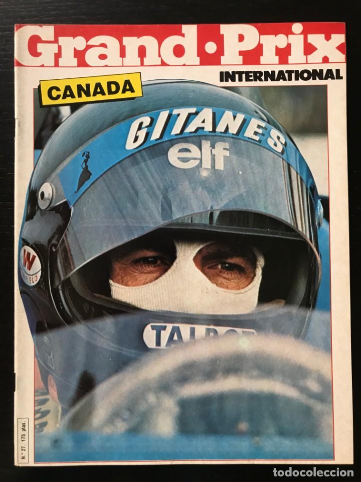 Coches: GRAND PRIX INTERNATIONAL N&ordm; 27 - GRAN PREMIO FORMULA 1 F1 GP 1981 CANADA MONTREAL LAFFITE LIGIER