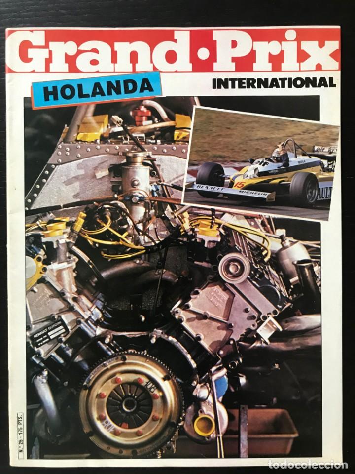 Coches: GRAND PRIX INTERNATIONAL N&ordm; 25 - GRAN PREMIO FORMULA 1 F1 GP 1981 HOLANDA ZANDVOORT PROST RENAULT