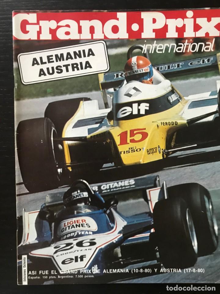 Coches: GRAND PRIX INTERNATIONAL N&ordm; 10 - GRAN PREMIO FORMULA 1 F1 GP 1980 ALEMANIA AUSTRIA LAFFITE JABOUILLE