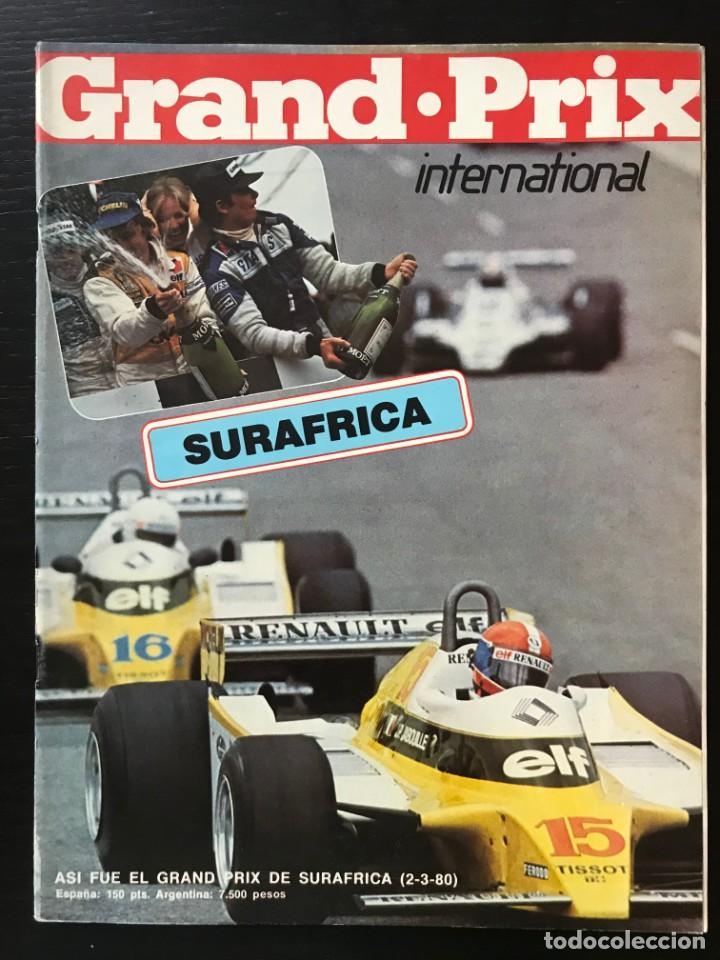 Coches: GRAND PRIX INTERNATIONAL N&ordm; 3 - GRAN PREMIO FORMULA 1 F1 GP 1980 SUDAFRICA KYALAMI ARNOUX RENAULT