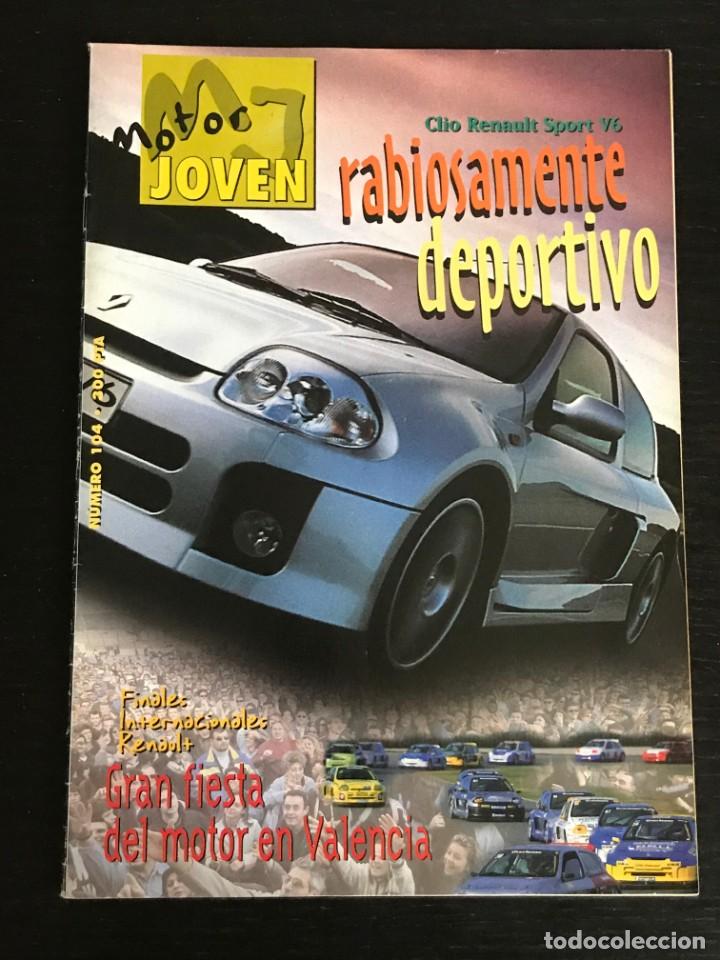 Coches: MOTOR JOVEN N&ordm; 104 - REVISTA RENAULT - COPA CLIO FORMULA 1 MEGANE CLIO SPORT V6 TWINGO