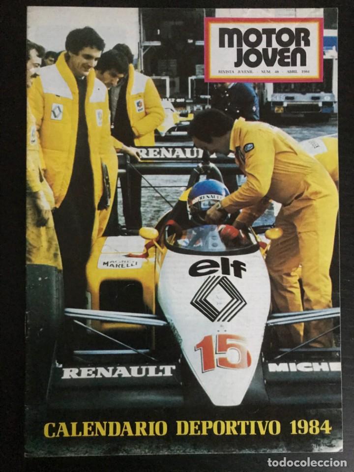 Coches: MOTOR JOVEN N&ordm; 48 - REVISTA RENAULT - COPA TURBO 5 FORMULA 1 RALLYE HISTORIA 25 11 GTS COMIC