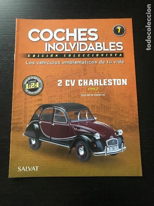 Coches: CITROEN 2 CV CHARLESTON (1982) - FASCICULO N&ordm; 7 DE LA COLECCION COCHES INOLVIDABLES DE SALVAT