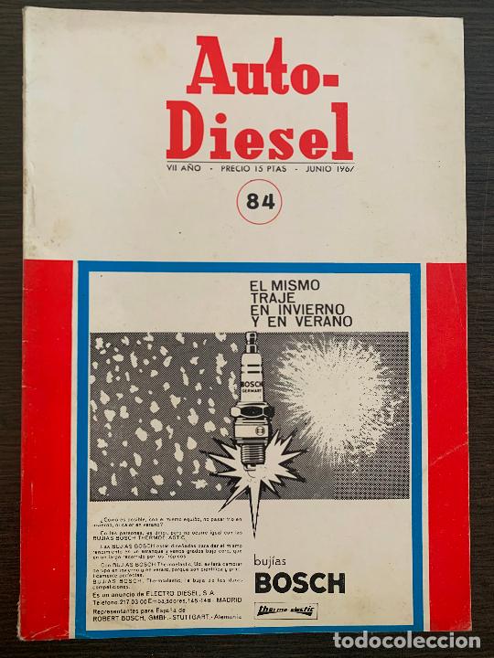 Coches: Revista auto-diesel n&ordm; 84 Ficha de taller pegaso comet