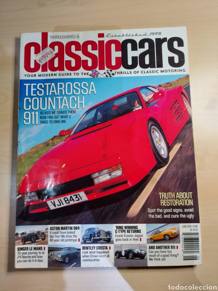 Coches: Classiccars JUNE 2003 INTERNATIONAL EDITION