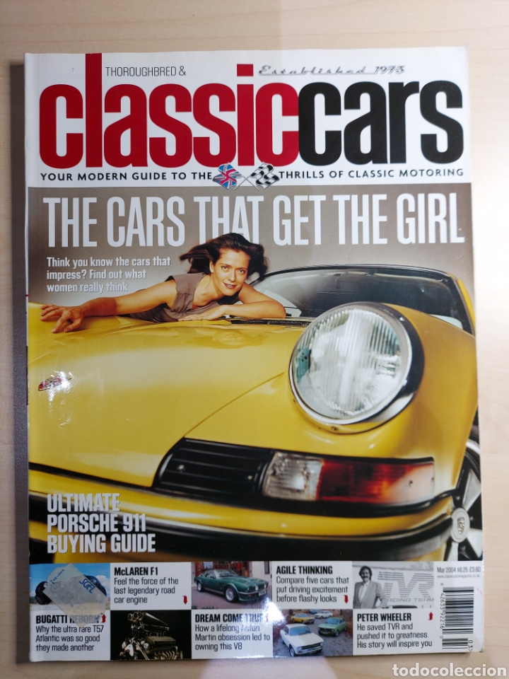 Coches: Thoroughbred and classic cars March 2004
