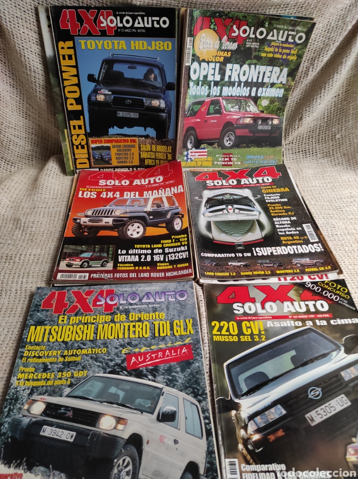 Voitures: SOLO AUTO 4X4 LOTE DE 23 EJEMPLARES - TODOTERRENO