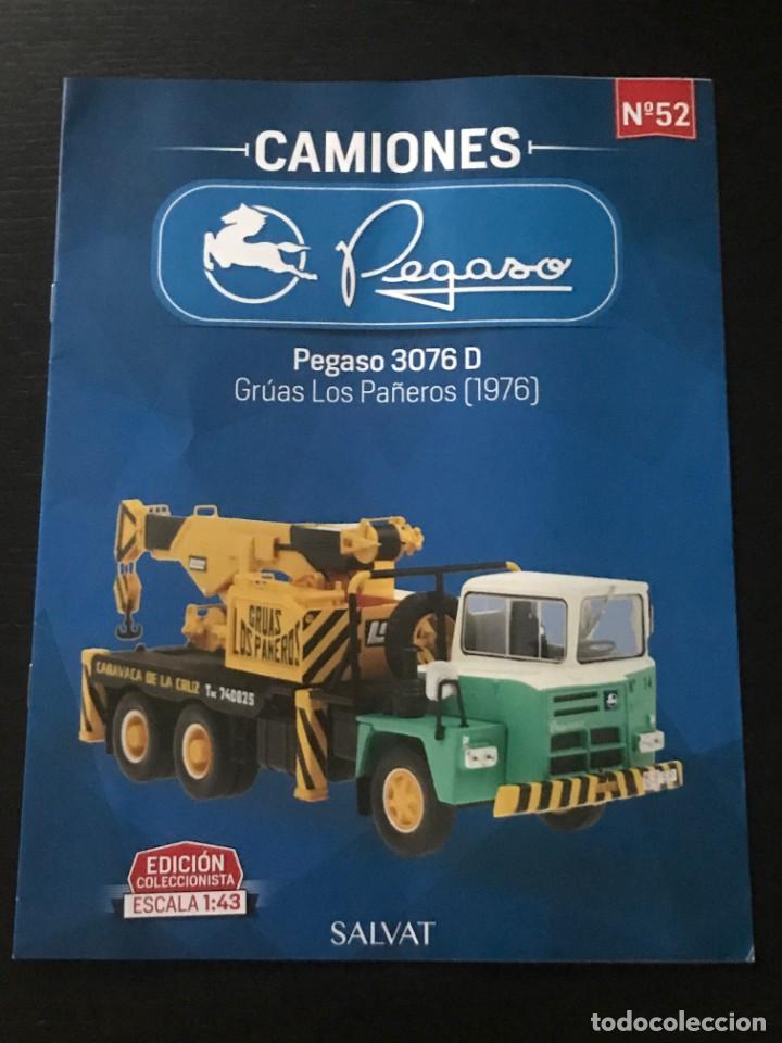 Voitures: PEGASO 3076 D GRUAS LOS PA&Ntilde;EROS FASCICULO N&ordm; 52 COLECCION CAMIONES PEGASO SALVAT SOLO REVISTA