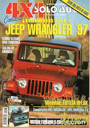 Coches: SOLO AUTO 4X4 N&ordm; 153 JEEP WRANGLER NSSAN PATROL GR OPEL FRONTERA