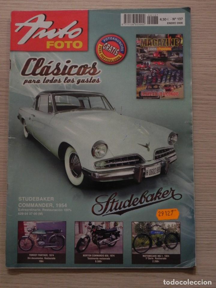 Auto: Revista Auto Foto n&ordm; 137, Enero 2008. Autofoto