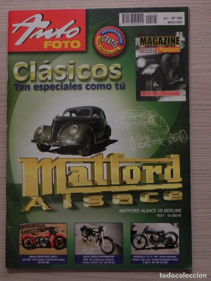 Auto: Auto Foto n&ordm; 105, Mayo 2005. AutoFoto