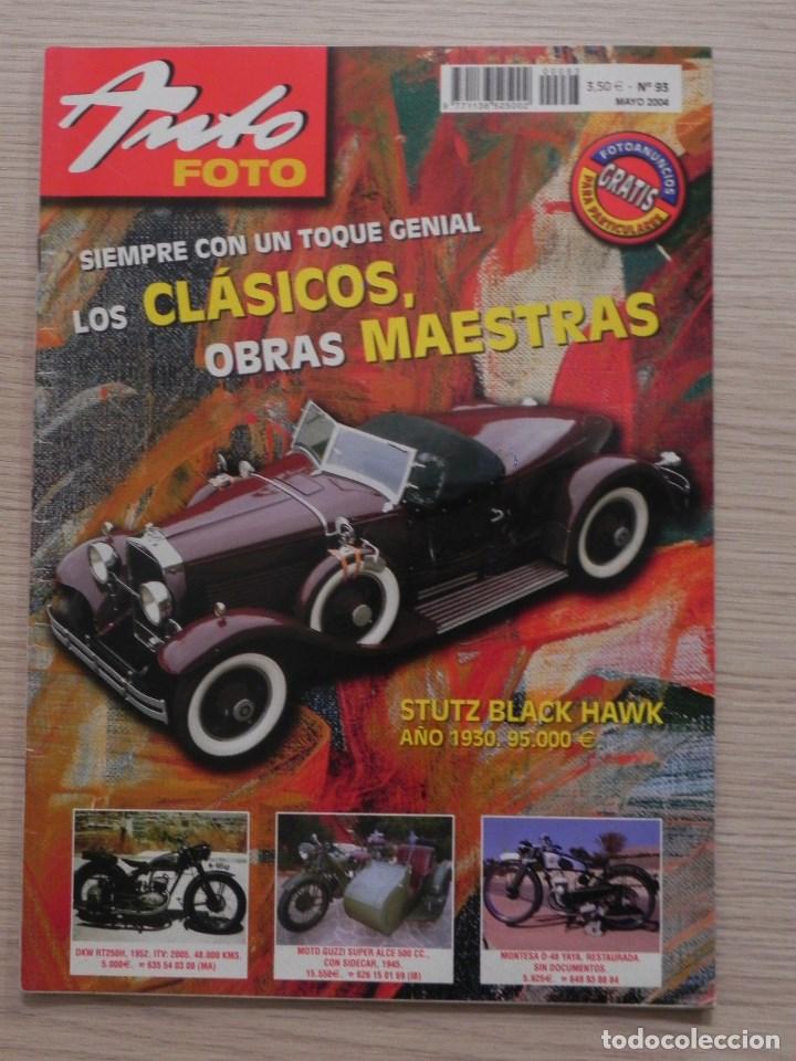 Auto: Auto Foto n&ordm; 93, Mayo 2004. AutoFoto