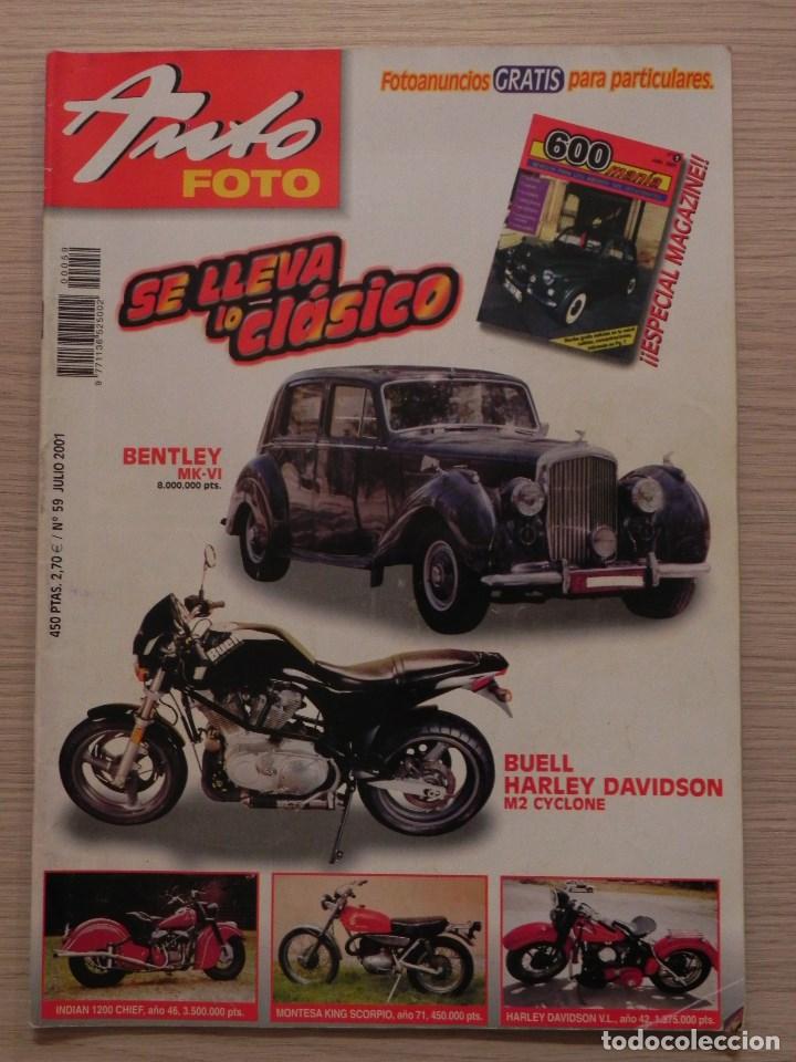 Auto: Auto Foto n&ordm; 59, Julio 2001. AutoFoto