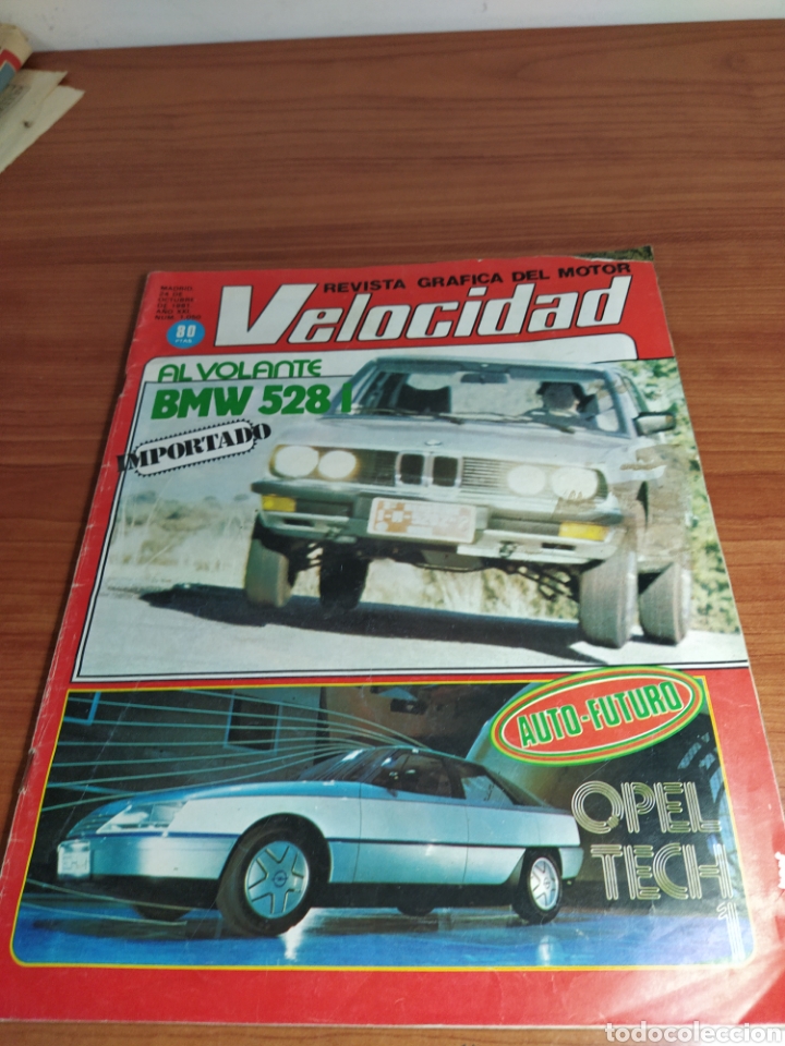 Coches: Revista velocidad 1050 octubre 81