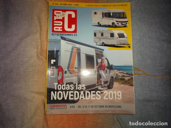 Autos: revista autocaravana n&ordm; 330, 2018, leer indice foto