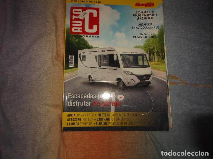 Autos: revista autocaravana n&ordm; 314, 2017, leer indice foto