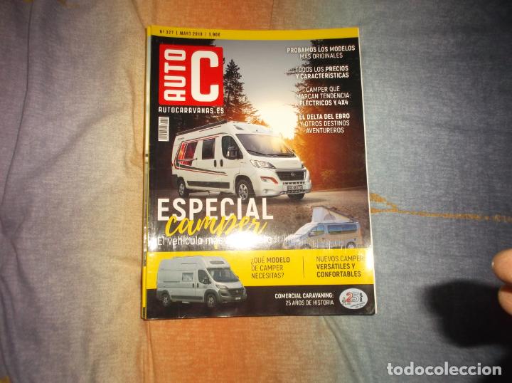 Autos: revista autocaravana n&ordm; 327, 2018, leer indice foto