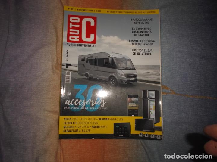 Autos: revista autocaravana n&ordm; 331, 2018, leer indice foto