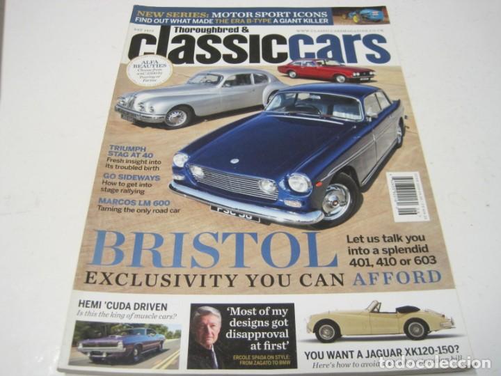 Coches: REVISTA CLASSIC CARS: JAGUAR XK; MARCOS; TRIUMPH STAG; ALFA ROMEO 6C; BRISTOL; JAGUAR E TYPE; ETC...