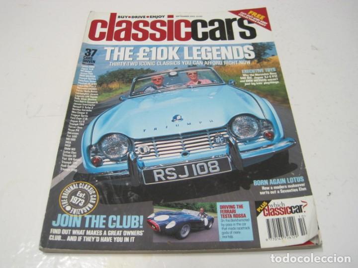 Coches: REVISTA CLASSIC CARS: BENTLEY MK VI; LAGONDA LG6; LOTUS ELAN; JENSEN; TESTAROSSA; JAGUAR XJS; BMW M6