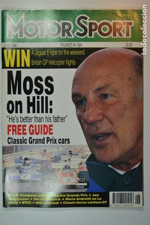 Coches: 1996 REVISTA MOTOR SPORT ROAD TEST MGF - JAGUAR E
